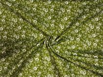 Textillux.sk - produkt Bavlnená látka folklórne kvietky 150 cm - 2-2068 folklórne kvietky, zelená