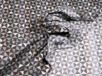 Textillux.sk - produkt Bavlnená látka geometrický vzor v kocke 140 cm