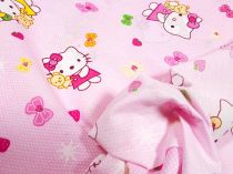 Textillux.sk - produkt Bavlnená látka Hello Kitty 210 cm