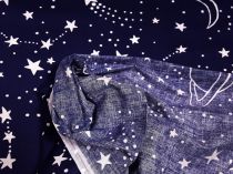 Textillux.sk - produkt Bavlnená látka hviezdy a planéty 160 cm