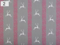 Textillux.sk - produkt Bavlnená dekoračná látka zvierací vzor jeleň