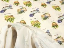 Textillux.sk - produkt Bavlnená látka jemná s bylinkami 140 cm