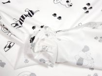 Textillux.sk - produkt Bavlnená látka kreslený psík 150 cm