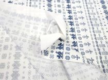 Textillux.sk - produkt Bavlnená látka krojová drobný vzor Čičmany šírka 140 cm