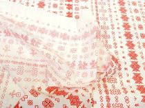 Textillux.sk - produkt Bavlnená látka krojová drobný vzor Čičmany šírka 140 cm