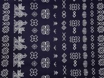 Textillux.sk - produkt Bavlnená látka krojová velký vzor Čičmany šírka 140 cm