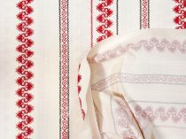 Textillux.sk - produkt Bavlnená látka ľudový vzor retro 140 cm