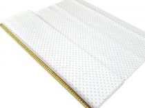 Textillux.sk - produkt Bavlnená látka mini bodky 6 mm šírka 140 cm - 2- 1569 svetlo-modré bodky, biela