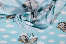 Textillux.sk - produkt Bavlnená látka - muzikálny vtáčik 160 cm