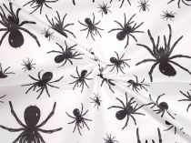 Bavlnená látka pavúky 160 cm