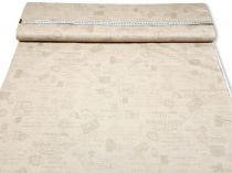 Textillux.sk - produkt Bavlnená látka pohľadnica 140 cm