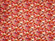 Textillux.sk - produkt Bavlnená látka - popelín lúka plná kvetov 140 cm - 2-1073 lúka plná kvetov, ružová