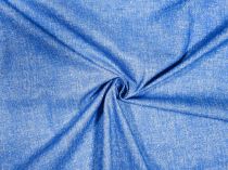 Textillux.sk - produkt Bavlnená látka rifľový melír 140 cm - 1- rifľový melír, modrá