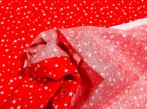 Textillux.sk - produkt Bavlnená látka roztrúsené hviezdy 140 cm