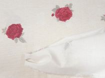 Textillux.sk - produkt Bavlnená látka ruža na jemnom podklade 140 cm