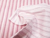 Textillux.sk - produkt Bavlnená látka ružové pásiky 140 cm