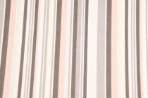 Bavlnená látka - šedo - ružový pásik 140 cm
