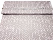 Textillux.sk - produkt Bavlnená látka šedý list 140 cm