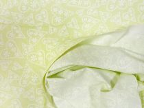 Textillux.sk - produkt Bavlnená látka srdce s kvietkom 140 cm
