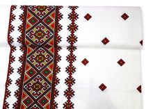 Textillux.sk - produkt Bavlnená látka starodávny ľudový motív 150 cm