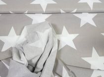 Textillux.sk - produkt Bavlnená látka veľká hviezda 12 cm , šírka 160 cm