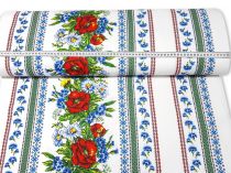 Textillux.sk - produkt Bavlnená látka Vrchársky vzor - lúčne kvety 150 cm