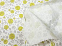 Textillux.sk - produkt Bavlnená látka zelená mandala 140 cm