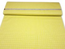 Textillux.sk - produkt Bavlnená látka zeleno-žlté káro 140 cm