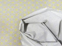 Textillux.sk - produkt Bavlnená látka zelený kvietok 140 cm