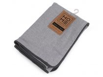 Textillux.sk - produkt Bavlnená obliečka na vankúš 40x40 cm - 2 šedá sv. šedá tmavá
