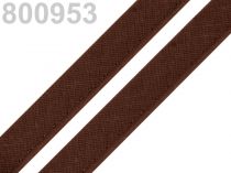 Textillux.sk - produkt Bavlnená paspulka / keder šírka 12 mm - 800953 Brunette