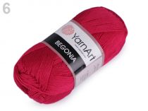 Textillux.sk - produkt Bavlnená pletacia priadza Begonia 50 g - 6 (6358) fuchsiová tm.