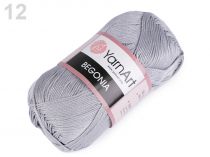 Textillux.sk - produkt Bavlnená pletacia priadza Begonia 50 g - 12 (5326) šedá holubia
