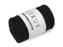 Textillux.sk - produkt Bavlnená pletacia priadza Cotton Macramé 250 g - 13 (16) čierna