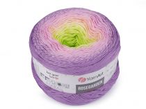 Textillux.sk - produkt Bavlnená pletacia priadza Rosegarden 250 g - 2 (312) fialová lila