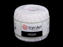 Textillux.sk - produkt Bavlnená priadza háčkovacia Violet 50 g