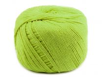 Textillux.sk - produkt Bavlnená priadza / šnúra macramé 550 g - 7 zelená sv.