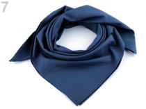 Textillux.sk - produkt Bavlnená šatka jednofarebná 65x65 cm - 7 (bsp213) modrá parížska