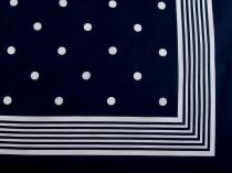 Textillux.sk - produkt Bavlnená šatka s bodkami 70x70 cm 