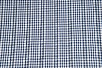 Textillux.sk - produkt Bavlnená šatovka, kocka s ažurkou 145 cm - 2-1589 kocka s ažurkou, tm. modrá