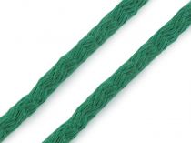 Textillux.sk - produkt Bavlnená šnúra Ø7 mm - 084 zelená pastelová