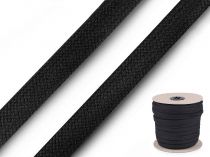 Textillux.sk - produkt Bavlnená šnúra plochá / dutinka šírka 12 mm