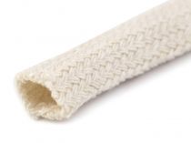 Textillux.sk - produkt Bavlnená šnúra plochá / dutinka šírka 9 mm