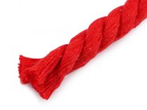 Textillux.sk - produkt Bavlnená šnúra točená Ø12 mm - 11 červená