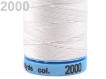 Textillux.sk - produkt Bavlnené nite 400 m Etiketné č.50 Triana Amann - 2000 White