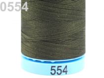 Textillux.sk - produkt Bavlnené nite 400 m Etiketné č.50 Triana Amann - 0554 Dark Olive