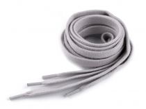 Textillux.sk - produkt Bavlnené šnúrky do topánok/tenisiek/mikín dĺžka 130 cm - 8 (8102) šedá svetlá
