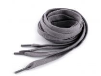 Textillux.sk - produkt Bavlnené šnúrky do topánok/tenisiek/mikín dĺžka 130 cm - 9 (8301) šedá