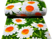Textillux.sk - produkt Bavlnené vaflové piké margarétka na lúke 50 cm