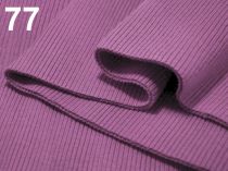 Textillux.sk - produkt Bavlnený elastický úplet 16x80cm  - 77 (382) fialová purpura